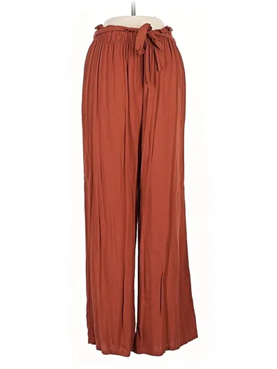 Pre-owned Live To Be Spoiled Casual Pants In Brown