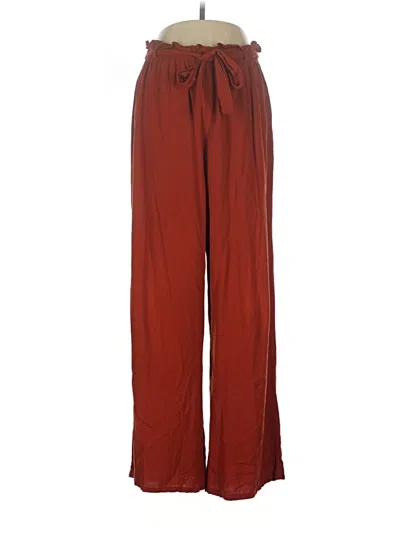 Pre-owned Live To Be Spoiled Casual Pants In Red