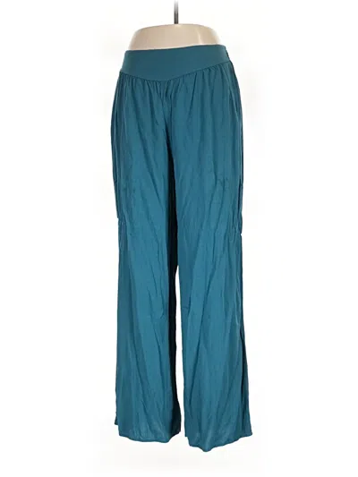 Pre-owned Live To Be Spoiled Casual Pants In Teal
