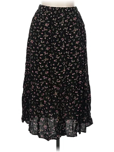 Pre-owned Live To Be Spoiled Casual Skirt In Black