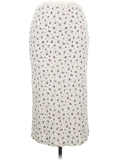 Pre-owned Live To Be Spoiled Casual Skirt In Ivory