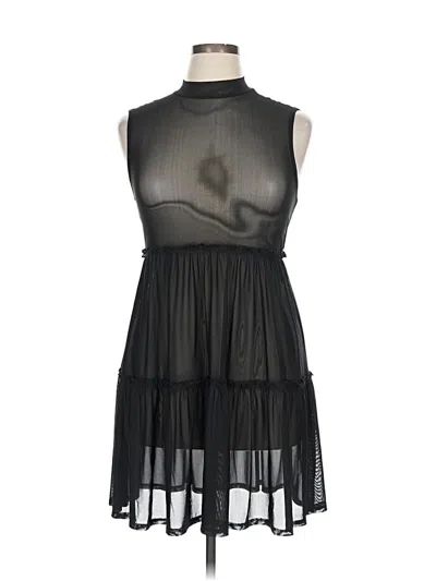 Pre-owned Live To Be Spoiled Cocktail Dress In Black