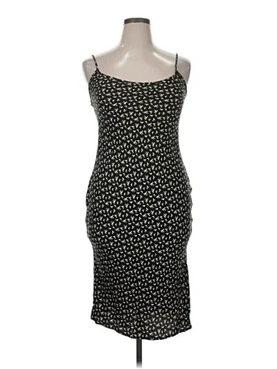 Pre-owned Live To Be Spoiled Cocktail Dress In Black