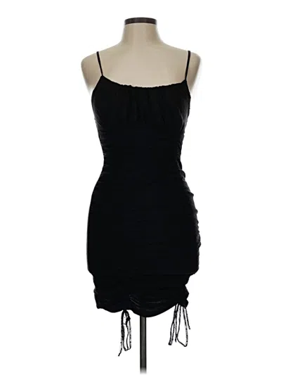 Pre-owned Live To Be Spoiled Cocktail Dress In Black