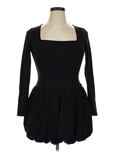 Pre-owned Live To Be Spoiled Cocktail Dress In Black