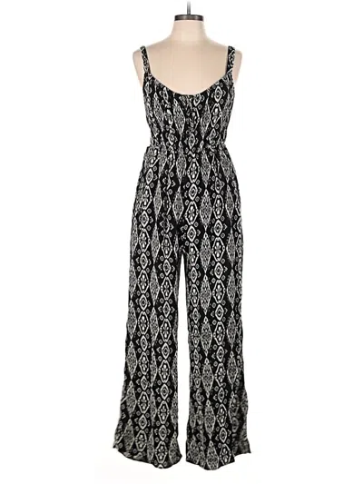 Pre-owned Live To Be Spoiled Jumpsuit In Black