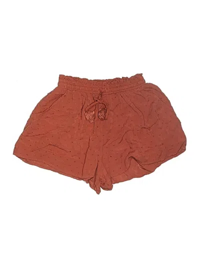 Pre-owned Live To Be Spoiled Shorts In Orange