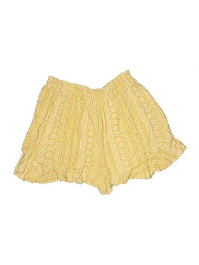 Pre-owned Live To Be Spoiled Shorts In Yellow