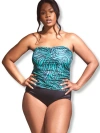 Live Unlimited Swimwear Tankini Bottom In Black