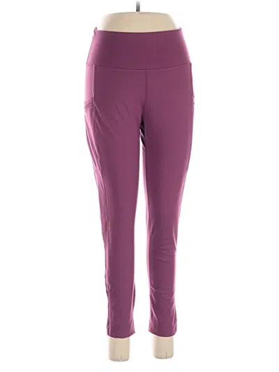 Pre-owned Live Well Active Active Pants In Purple