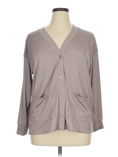 Pre-owned Live2lounge Cardigan Sweater In Gray