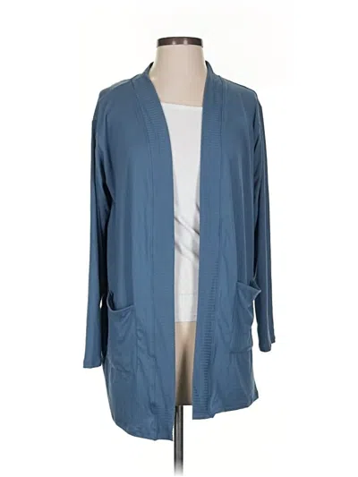 Pre-owned Live2lounge Kimono In Blue
