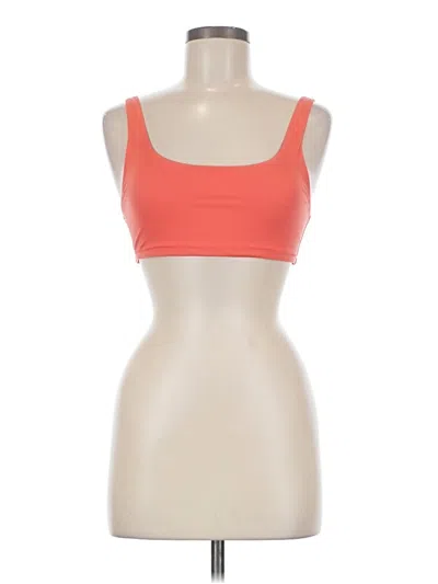 Pre-owned Lively Sports Bra In Orange