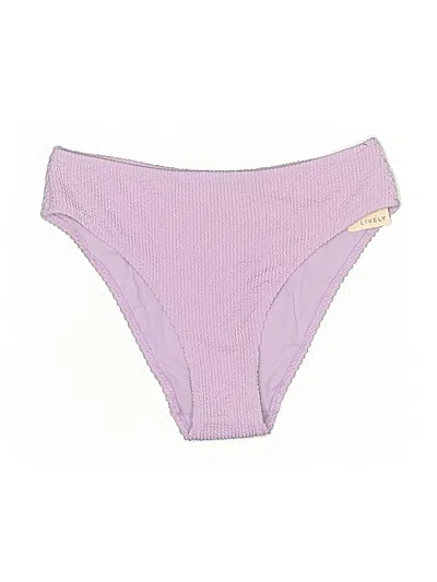 Pre-owned Lively Swimsuit Bottoms In Purple