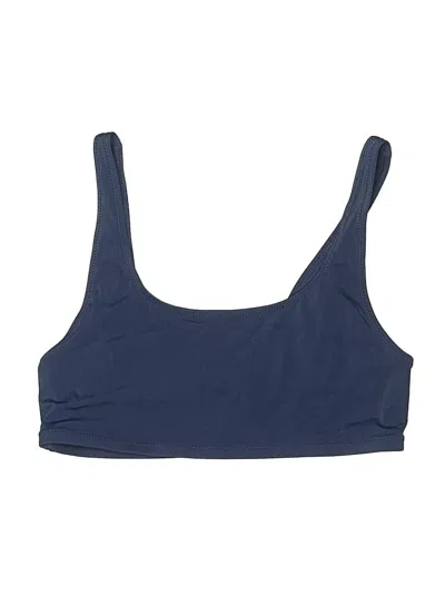 Pre-owned Lively Swimsuit Top Blue Swimwear