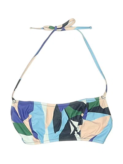 Pre-owned Lively Swimsuit Top Blue Swimwear