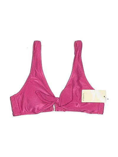 Lively Swimsuit Top Pink Swimwear In Purple