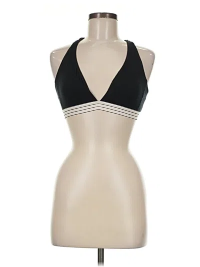 Pre-owned Lively Tank Top Black Halter Neckline Tops
