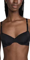 Lively The Spacer Balconette Bra In Jet Black