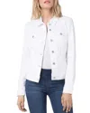 Liverpool Jeans Company Denim Jacket In Bright White