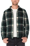 Liverpool Front Snap Shirt Jacket In Multi