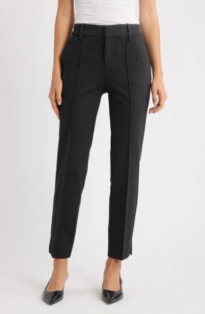 Liverpool Gemma High Waist Ankle Cigarette Ponte Pants In Black