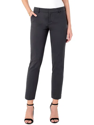 Liverpool Kelsey Womens Ponte Business Trouser Pants In Multi