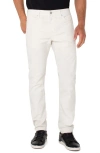 Liverpool Kingston Modern Straight Leg Twill Pants In Stone
