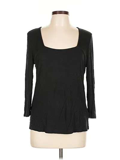 Pre-owned Liverpool Los Angeles 3/4 Sleeve T-shirt In Black