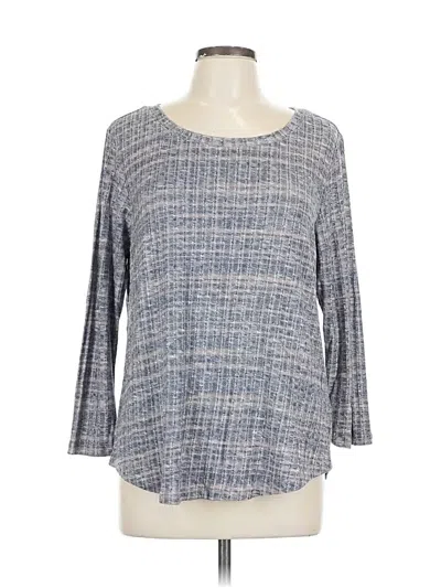 Pre-owned Liverpool Los Angeles 3/4 Sleeve T-shirt In Gray