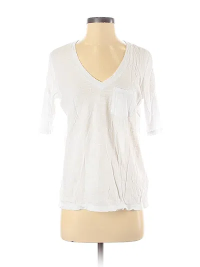 Pre-owned Liverpool Los Angeles 3/4 Sleeve T-shirt In White