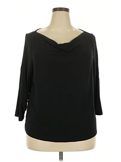 Pre-owned Liverpool Los Angeles 3/4 Sleeve T-shirt In Black