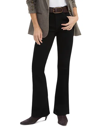 Liverpool Los Angeles Bobby Mid Rise Baby Bootcut Jeans In Black Rinse In Multi