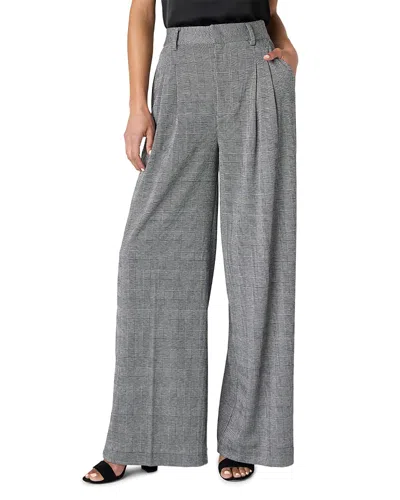 Liverpool Los Angeles Brooke High Rise Wide Leg Trousers In Gray