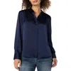 Liverpool Los Angeles Button-up Shirt In Blue