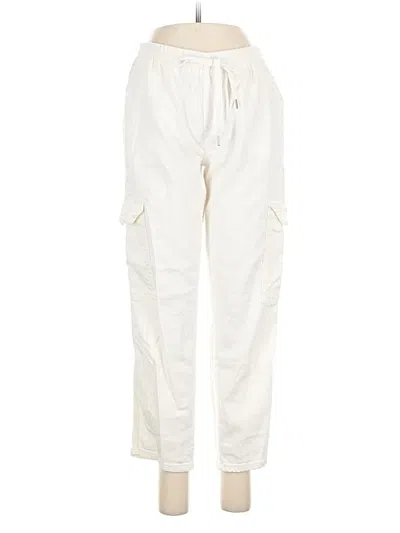 Pre-owned Liverpool Los Angeles Cargo Pants In Ivory