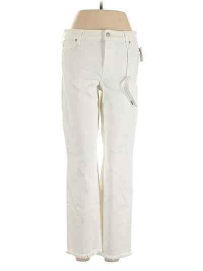 Pre-owned Liverpool Los Angeles Cargo Pants In White