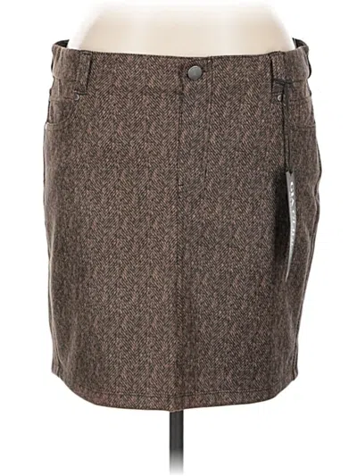 Pre-owned Liverpool Los Angeles Casual Skirt In Brown