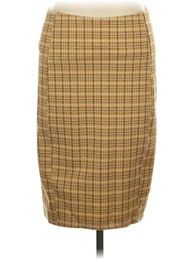 Pre-owned Liverpool Los Angeles Casual Skirt In Tan