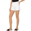 Liverpool Los Angeles Christine High Waist Denim Cutoff Shorts In Bone White