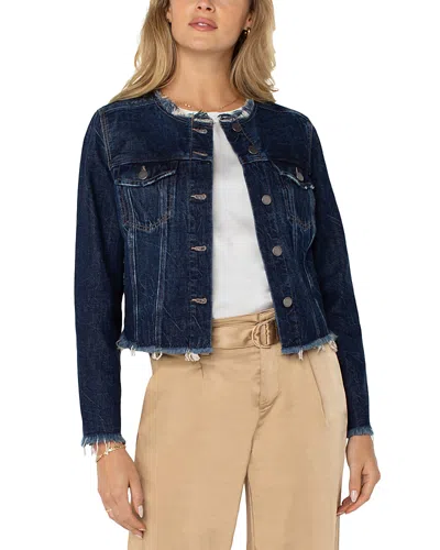 Liverpool Los Angeles Classic Jean Jacket In Davidson