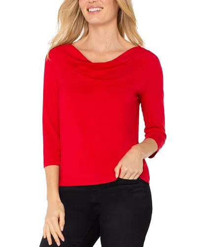 LIVERPOOL LOS ANGELES COWL NECK TOP