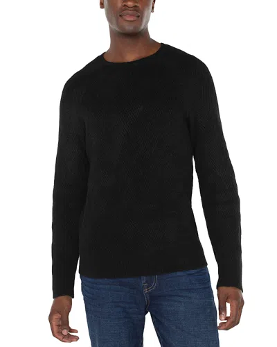 Liverpool Los Angeles Crewneck Top In Black