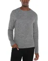 Liverpool Los Angeles Crewneck Top In Heather Grey