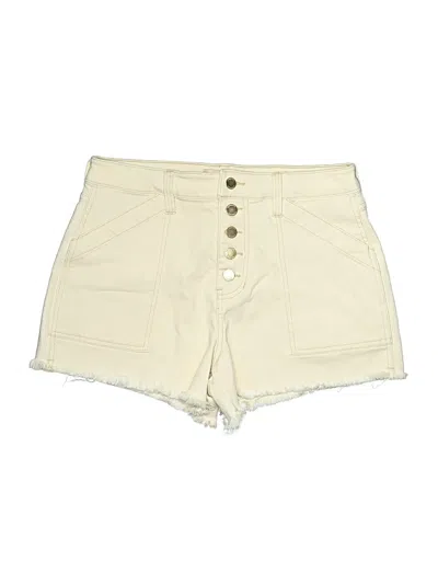 Pre-owned Liverpool Los Angeles Denim Shorts In White