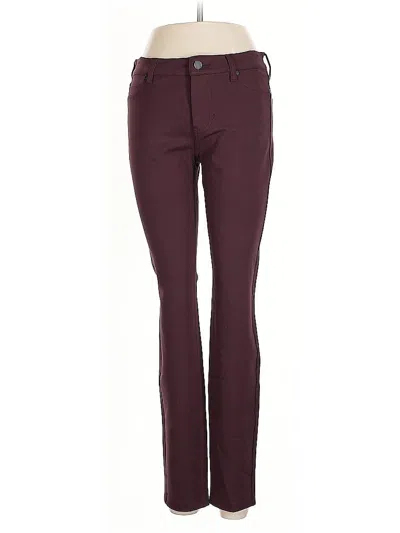 Pre-owned Liverpool Los Angeles Dress Pants In Burgundy