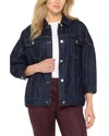 Liverpool Los Angeles Drop Shoulder Jean Jacket In Blue