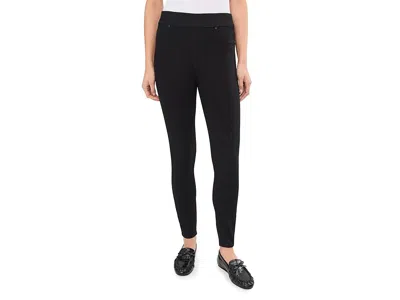 Liverpool Los Angeles Farrah High-rise Pull-on Ankle Skinny Jeans In Black