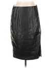 Liverpool Los Angeles Faux Leather Skirt In Black