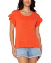 Liverpool Los Angeles Flutter Dolman Sleeve Sweater